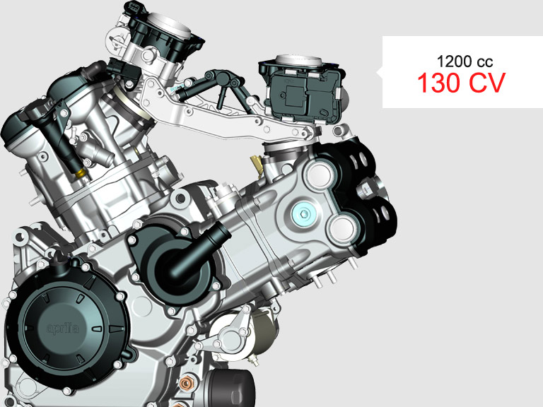 Aprilia Dorsoduro1200 ABS ATC_engine