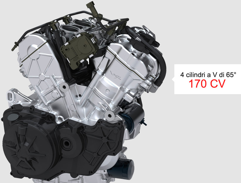 Aprilia Tuono V4 R ABS engine